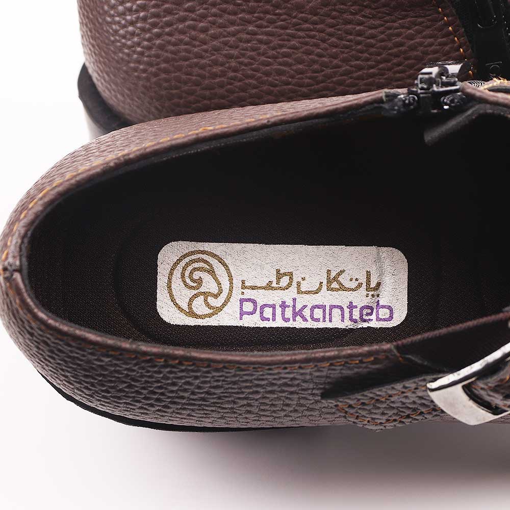 کفش طبی زنانه پاتکان مدل F649 کد 03 با کفی قابل تعویض